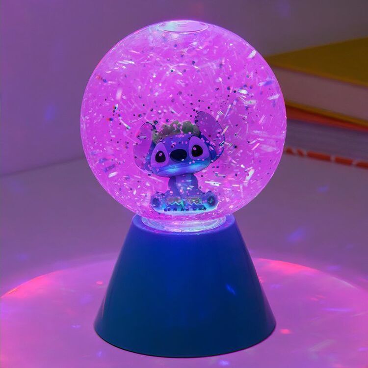 Product Disney Stitch Glitter Ball LED Lamp image