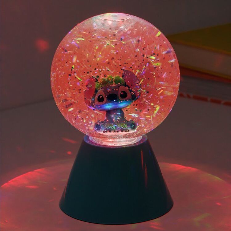 Product Disney Stitch Glitter Ball LED Lamp image