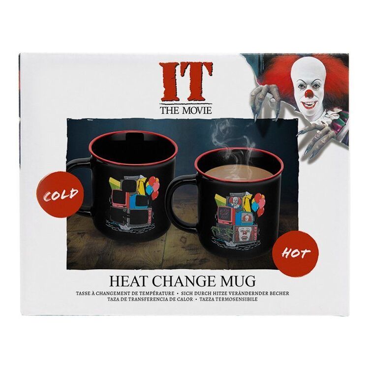 Product Θερμοαντιδραστική Κούπα Paladone: IT - Pennywise Heat Change Mug (PP14648IT) image