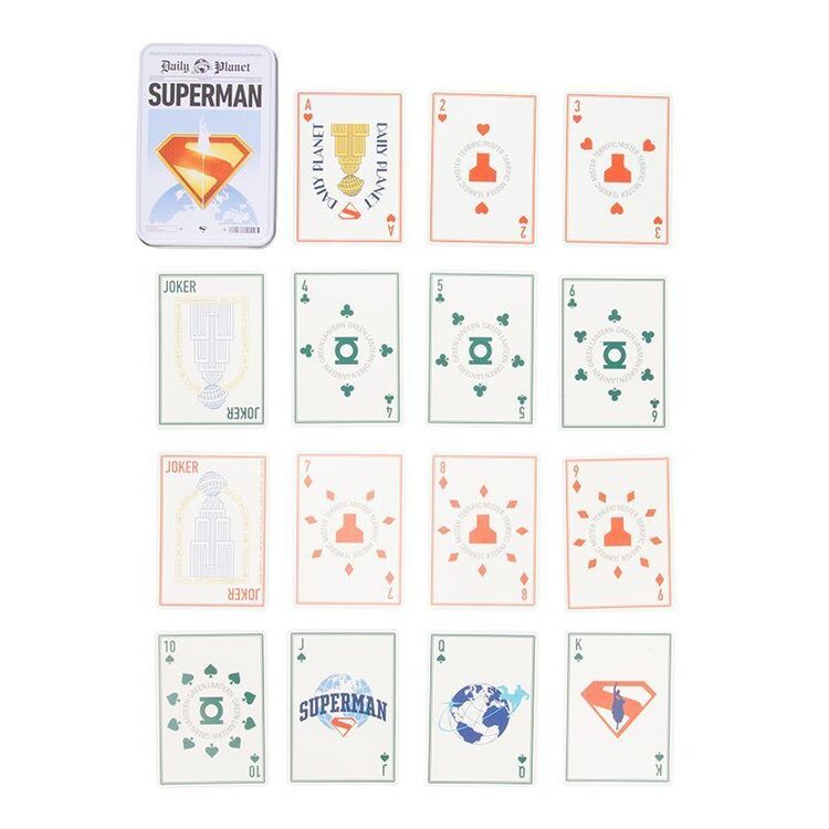 Product Τράπουλα Paladone: DC Superman - Playing Cards in a Tin (PP14695SMT) image