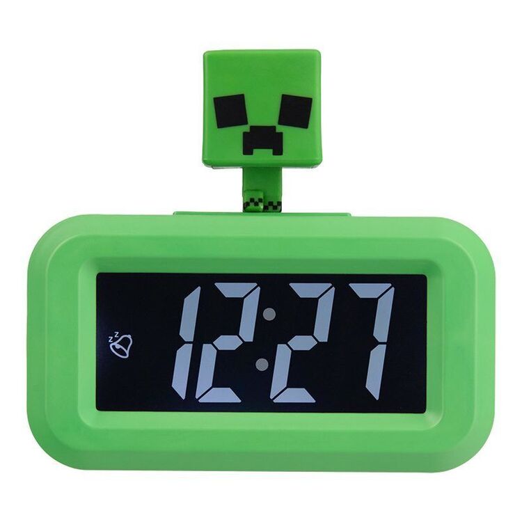 Product Ρολόι με Ξυπνητήρι Minecraft Creeper Mini Character Alarm Clock image