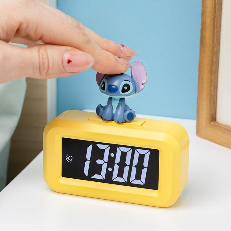 Product Ρολόι με Ξυπνητήρι Stitch Icon Alarm Clock Mini image