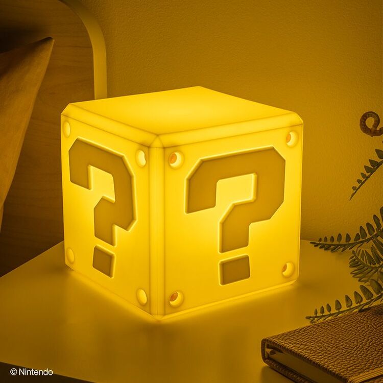 Product Φωτιστικό Super Mario Question 'SquishyGlo' Decorative Light image