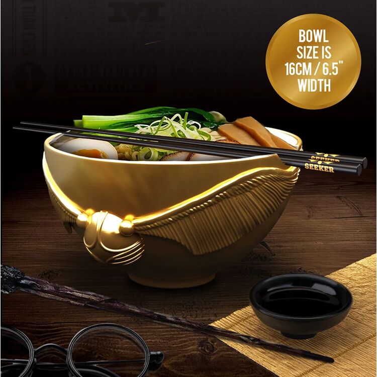 Product Σετ Για Ράμεν  Harry Potter  Golden Snitch  with Chopsticks image