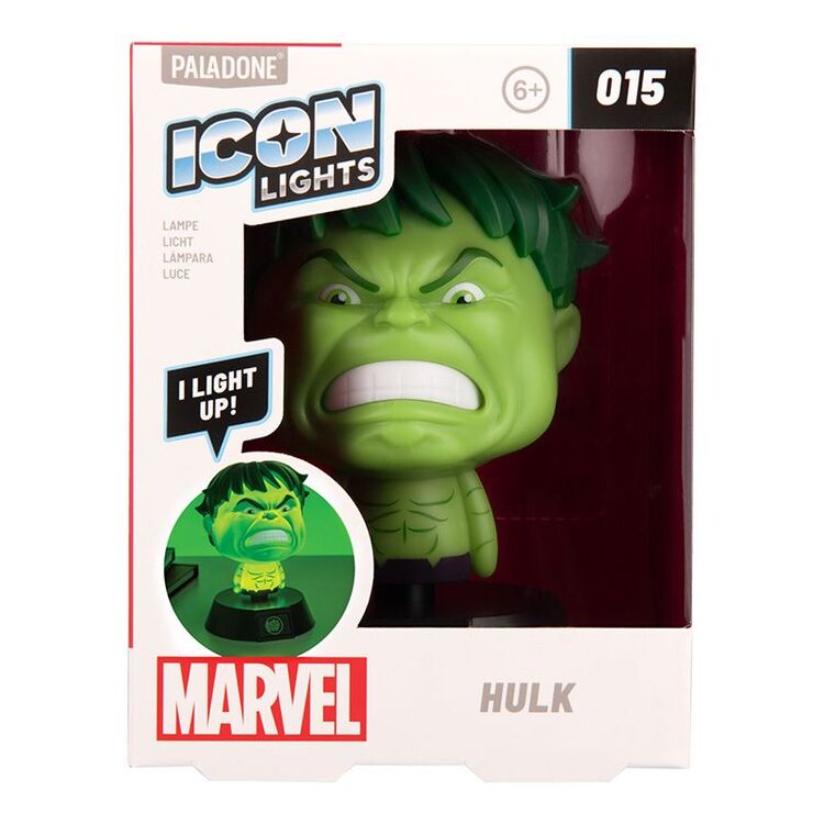 Product Φωτιστικό Paladone Icons: Marvel - Hulk Light (PP16010MU) image