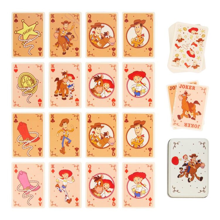 Product Paladone Disney: Toy Story - Cowboy Playing Cards in a Tin (PP16143TS) image