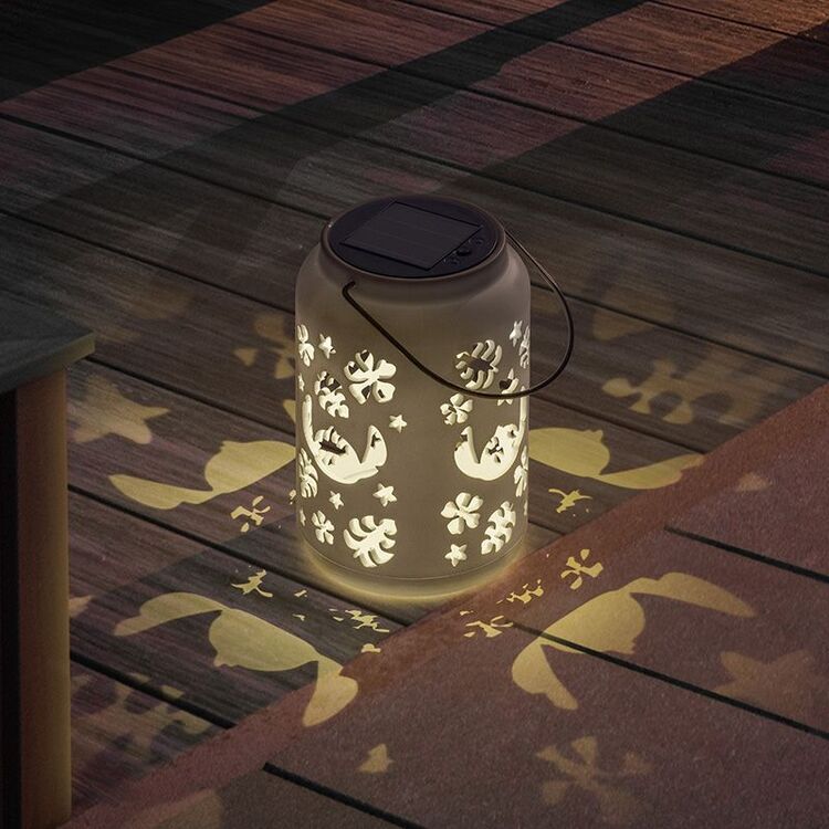Product Paladone LunaGlo: Stitch Solar Projection Lantern (PP16164LSVN) image