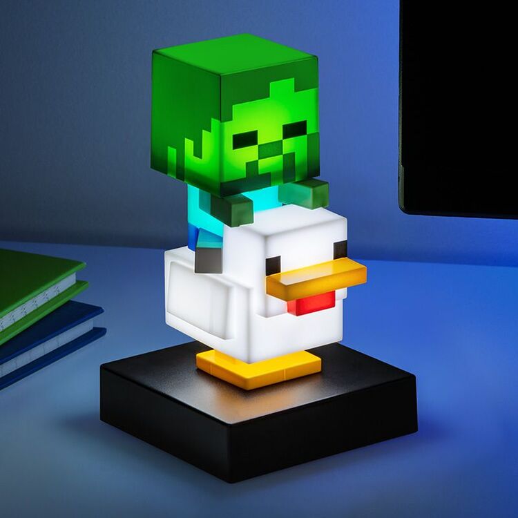 Product Paladone Icons: Minecraft - Chicken Jockey Light (PP16289MCF) image