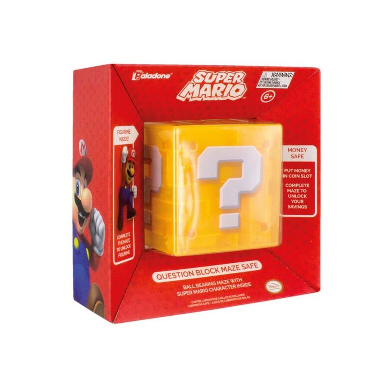 Product Κουμπαράς Super Mario Question Block Maze Safe image