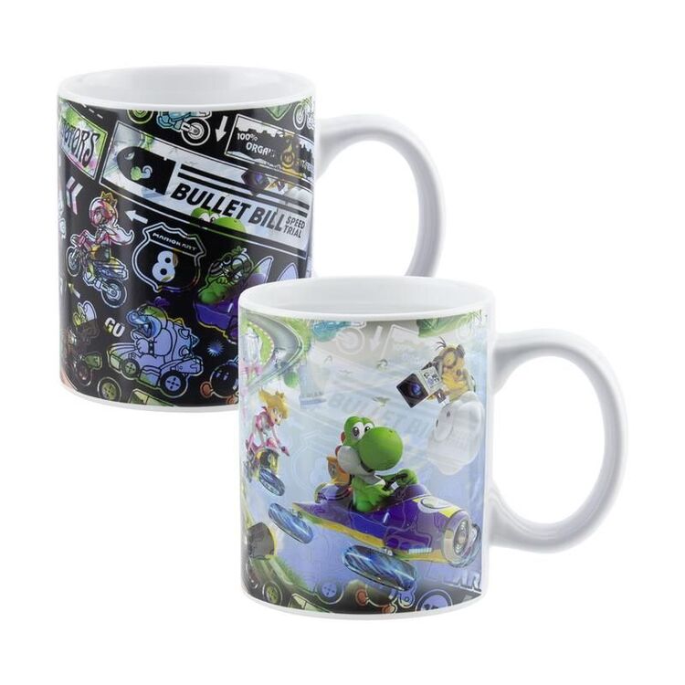 Product Θερμοαντριδραστική Κούπα Paladone Mario Kart Heat Change Mug (PP8307NN) image
