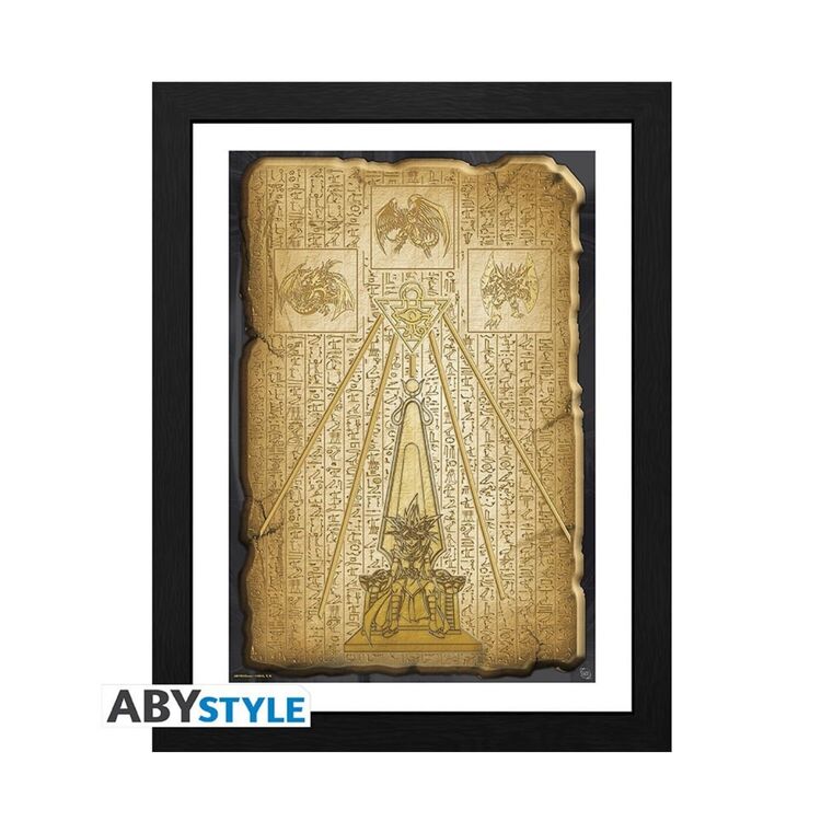 Product Yu-Gi-Oh Framed Print Egyptian Tablet image