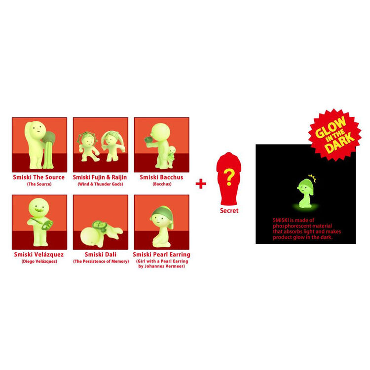 Product Φιγούρα Smiski Museum Series (Blind Box ) 1 pc 1τμχ Τυχαία Επιλογή image