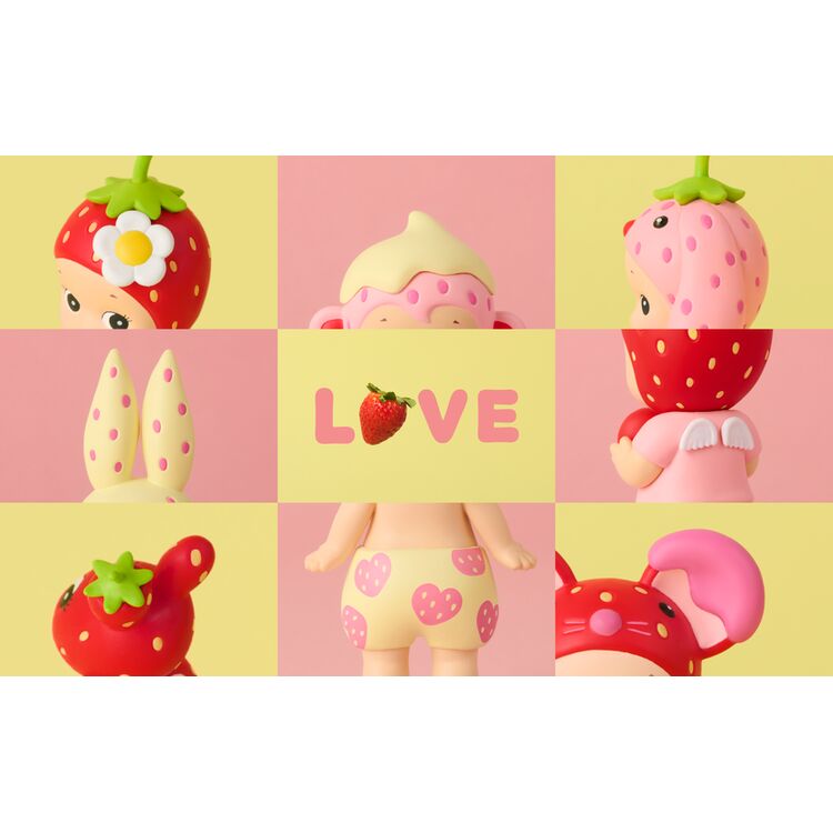 Product Sonny Angel Strawberry Love Series (Blind Box ) 1pc Random Pick image