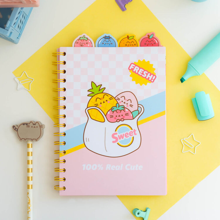 Product Pusheen Fruits A5 Notebook image