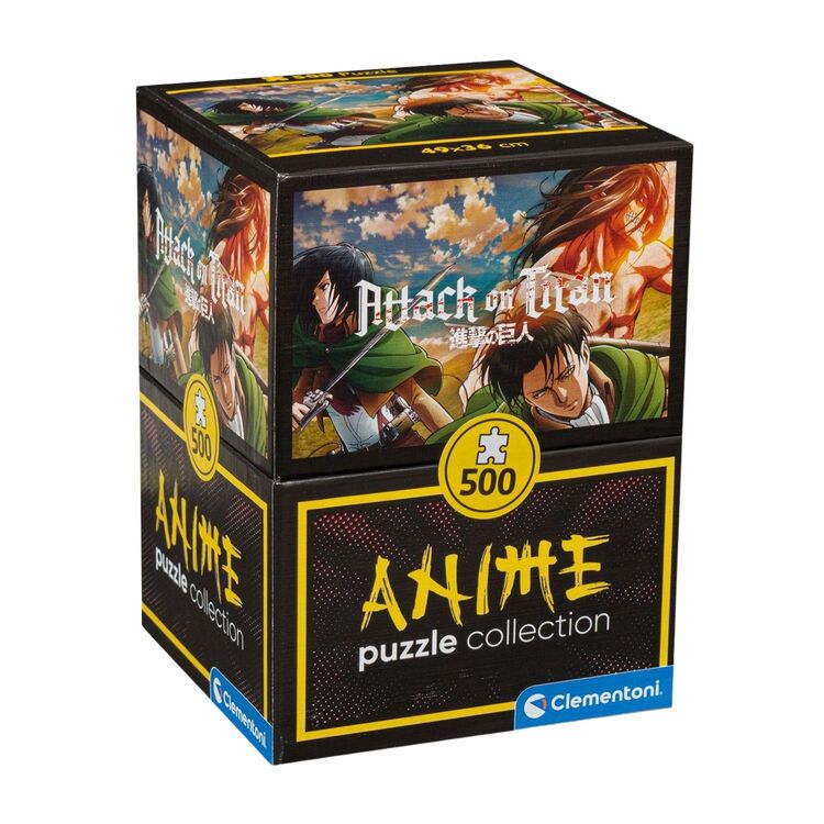 Product Παζλ Attack On Titan Levi Mikasa and Eren Titan Cube image