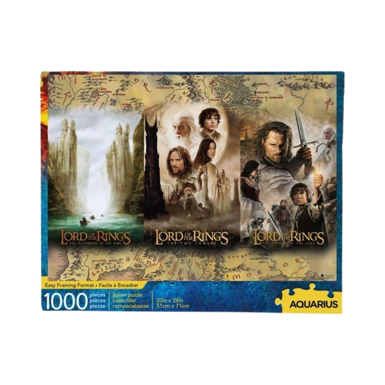 Product Lord of the Rings Jigsaw Puzzle Triptych image