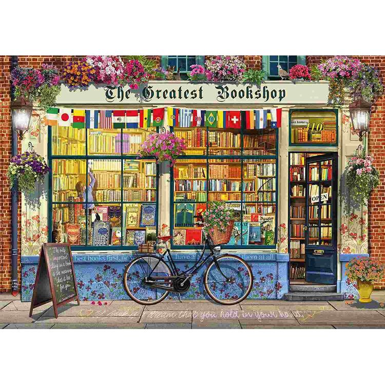 Product Puzzle 59604 Garry Walton Bookstore 1000 Pieces image