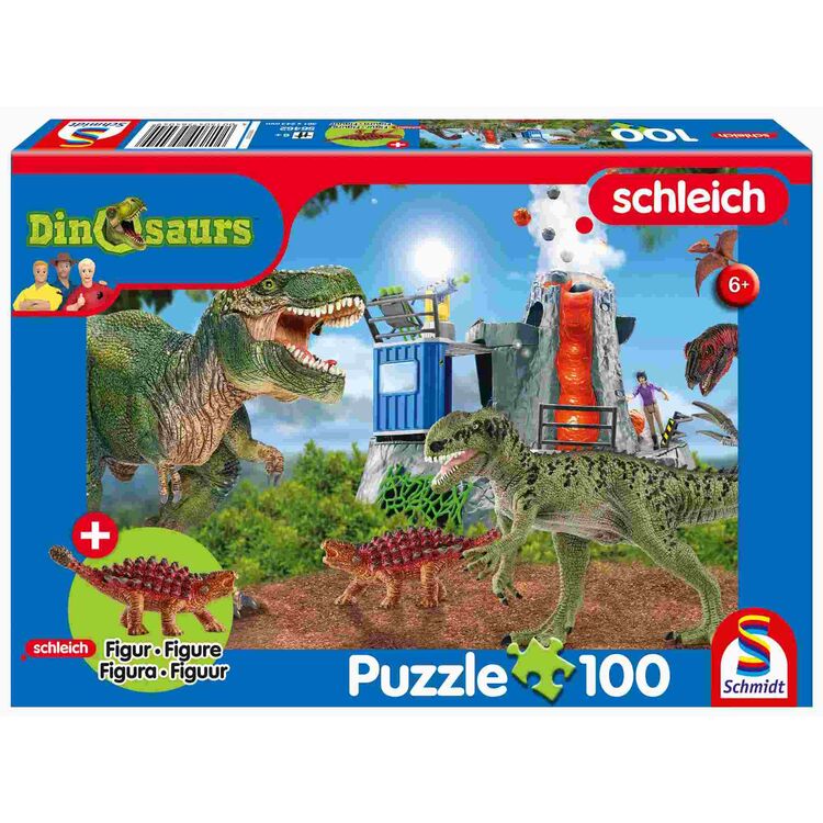 Product Παζλ 56462 Schleich Dinosaurs From Prehistoric Times Saichania, Mini 100 Κομμάτια image