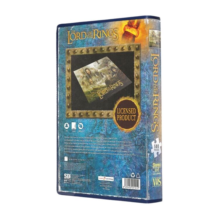 Product The Lord of the Rings VHS Case Puzzle 500pcs Limited Edition image