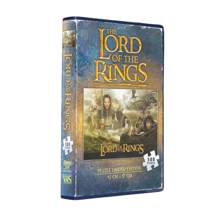 Product The Lord of the Rings VHS Case Puzzle 500pcs Limited Edition image