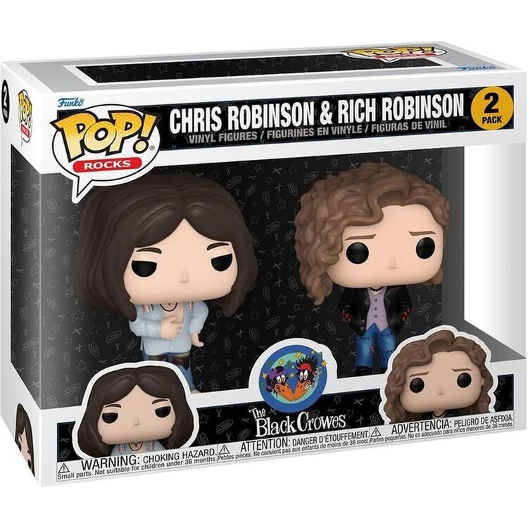 Product Funko Pop! The Black Crowes - Chris Robinson & Rich Robinson 2-Pack image