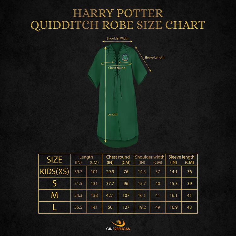 Product Harry Potter Quidditch Robe Slytherin image