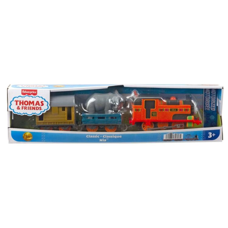 Product Fisher-Price Thomas & Friends: Motorized Trains - Classic Nia with 2 Wagons Train (JFV77) image