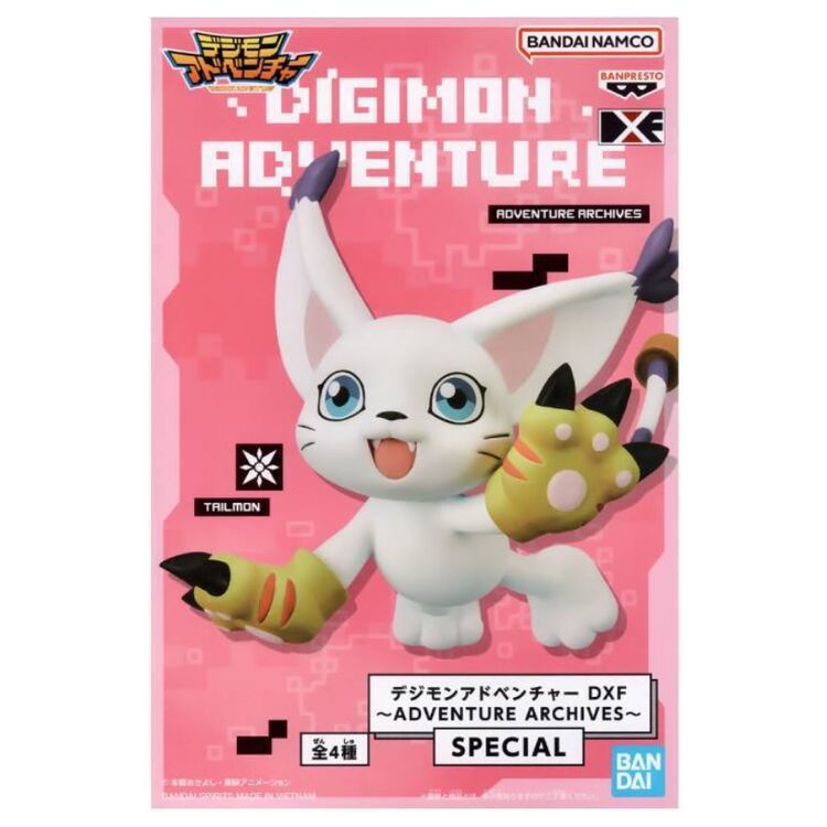 Product Φιγούρα Banpresto DXF- Adventures Archives: Digimon Adventures - Tailmon (Ver.C) Statue (7cm) (88802) image