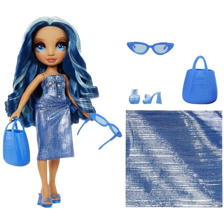 Product Κούκλα MGA Rainbow High: Swim  Style Fashion Doll- Skyler Bradshaw (Blue) Doll (507307-EUC) image