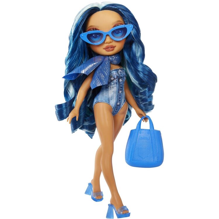 Product Κούκλα MGA Rainbow High: Swim  Style Fashion Doll- Skyler Bradshaw (Blue) Doll (507307-EUC) image
