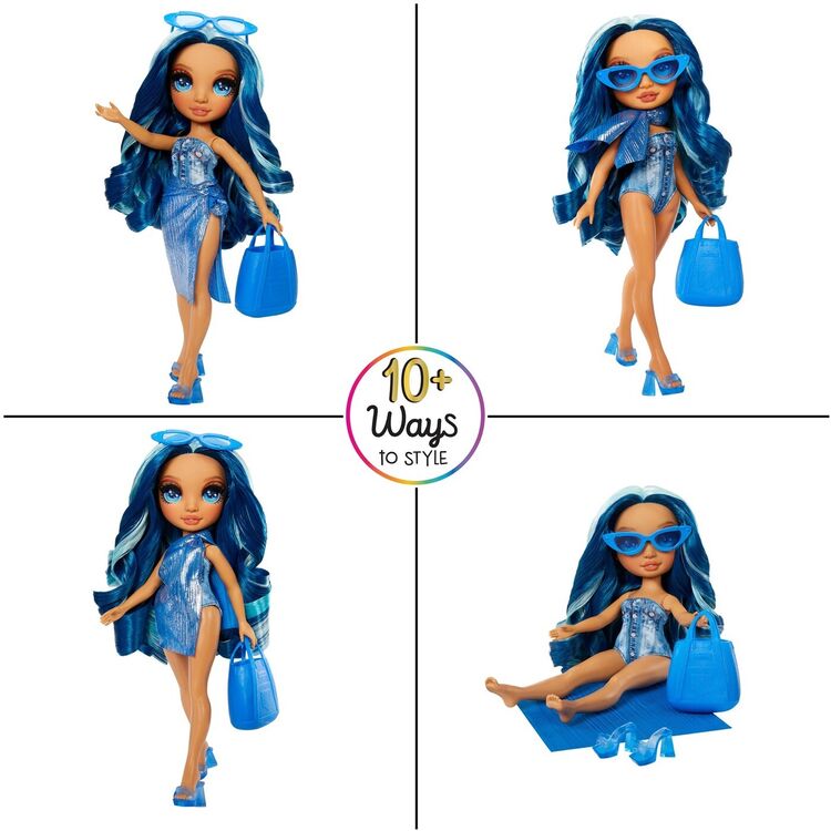 Product Κούκλα MGA Rainbow High: Swim  Style Fashion Doll- Skyler Bradshaw (Blue) Doll (507307-EUC) image
