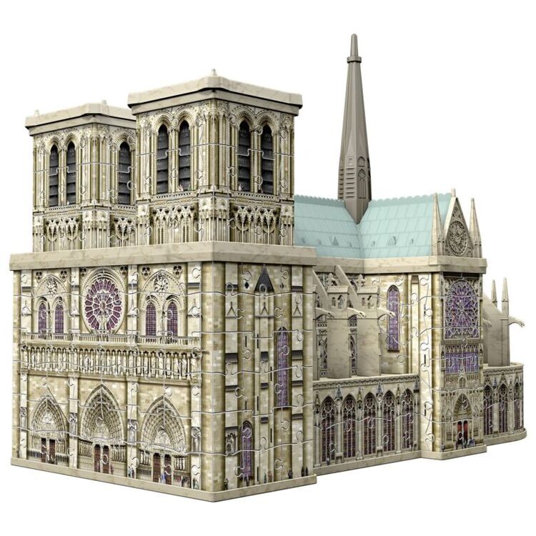 Product Παζλ Ravensburger 3D Puzzle: Cathedrale Notre-Dame de Paris (324pcs) (12523) image