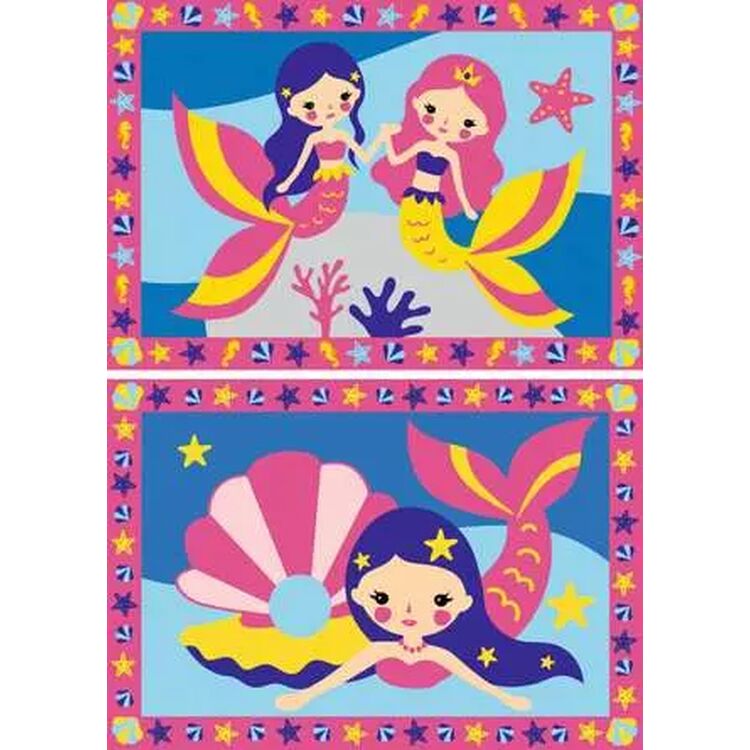 Product Παιχνίδι Ζωγραφικής Ravensburger: Creart Jr - Mermaids (23714) image