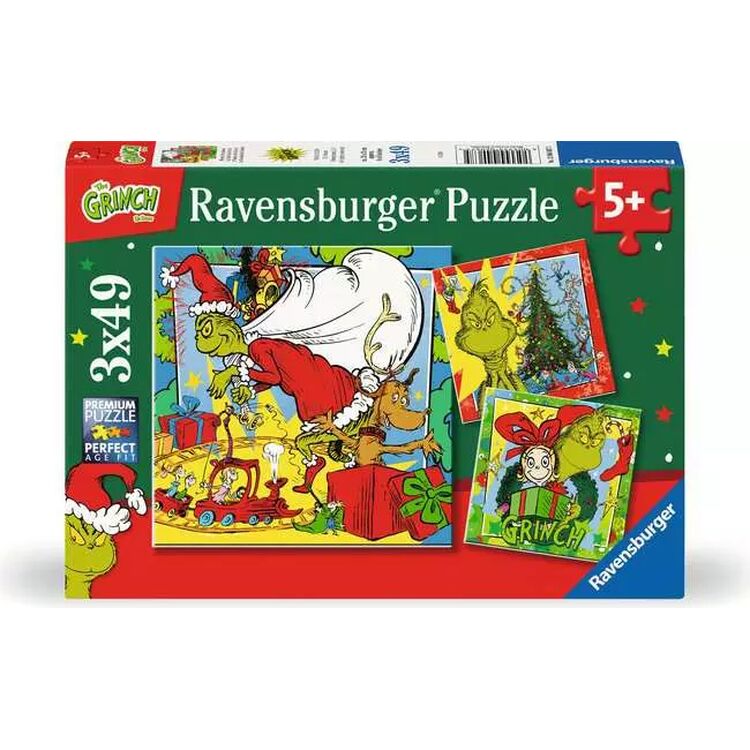 Product Παζλ Disney The Grinch Puzzle 3x49pcs image