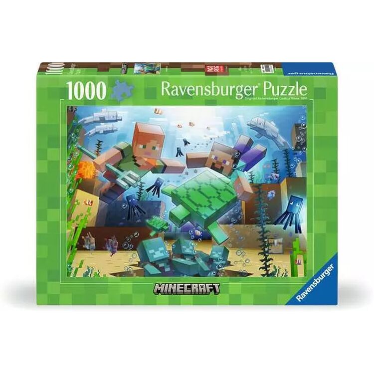 Product Παζλ Ravensburger Puzzle: Minecraft Mosaic (1000 pcs) (12000421) image