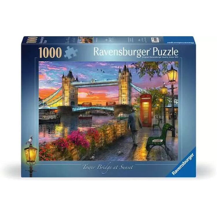 Product Παζλ Ravensburger Puzzle: Tower Bridge at Sunset (1000pcs) (12000041) image