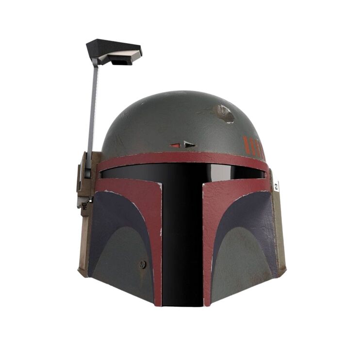 Product Star Wars The Mandalorian Black Series Electronic Helmet Boba Fett (Re-Armored) image