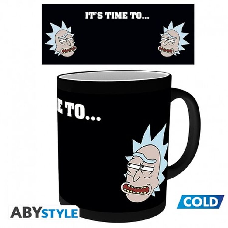 Product Rick and Morty Get Swifty Heat Change Mug image