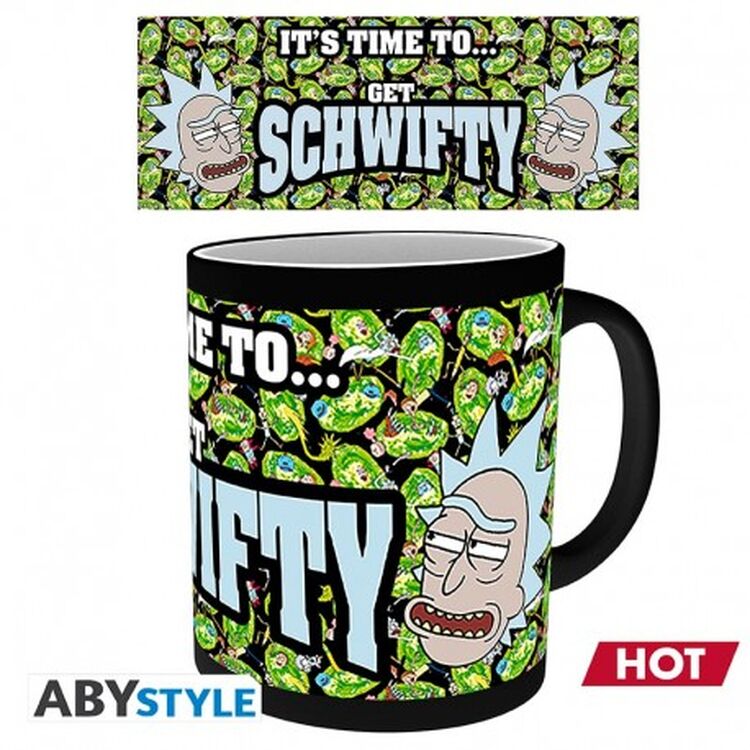 Product Rick and Morty Get Swifty Heat Change Mug image
