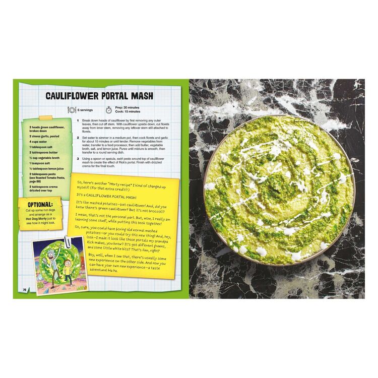 Product Rick & Morty: The Official Cookbook image