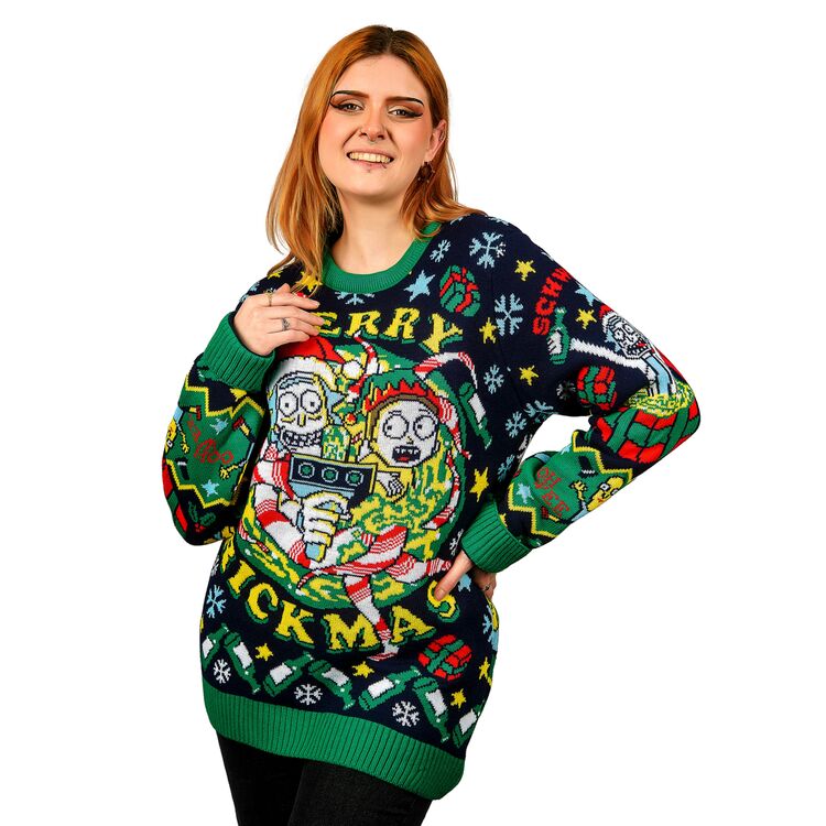 Product Χριστουγεννιάτικα Πουλόβερ Rick and Morty Merry Rickmas Christmas Jumper image