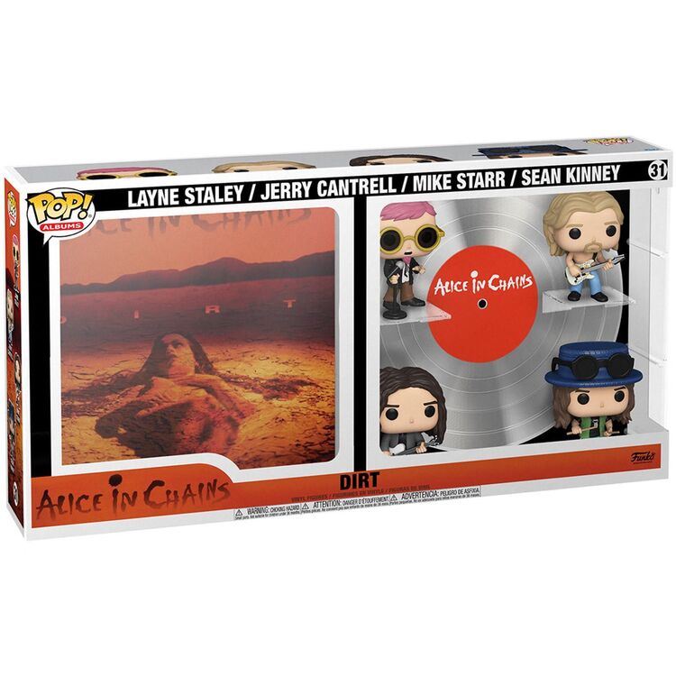 Product Funko Pop! Alice in Chains - Layne Staley, Jerry Cantrell, Mike Starr, Sean Kinney (Dirt) image