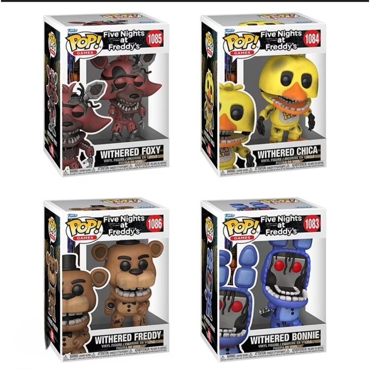 Product Φιγούρα Funko Bitty Pop ! Five Nights At Freddy 4 Pack Withered image