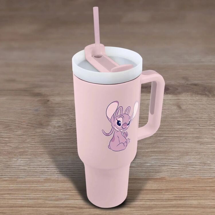 Product Ποτήρι με Καλαμάκι Stitch Tumbler Angel 1.2 L image