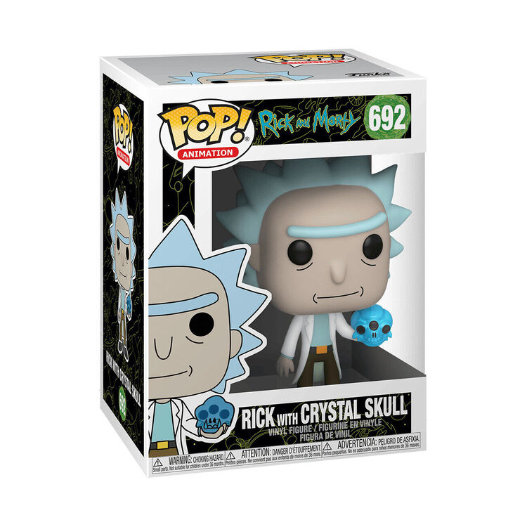 Product Funko Pop! Rick & Morty Rick with Crystal Skull image