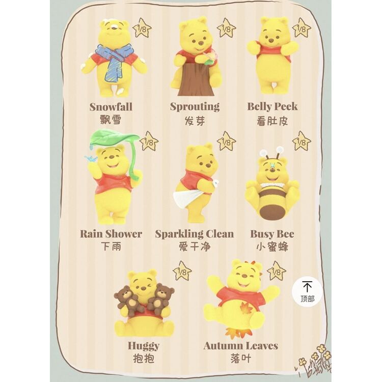 Product Φιγούρα Disney Winnie The Pooh Happy Time Blind Box 1τμχ Τυχαία Επιλογή image