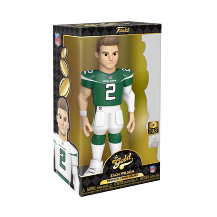 Product Φιγούρα Funko Gold NFL: NY Jets - Zach Wilson Premium (12")  (Chase is Possible) image