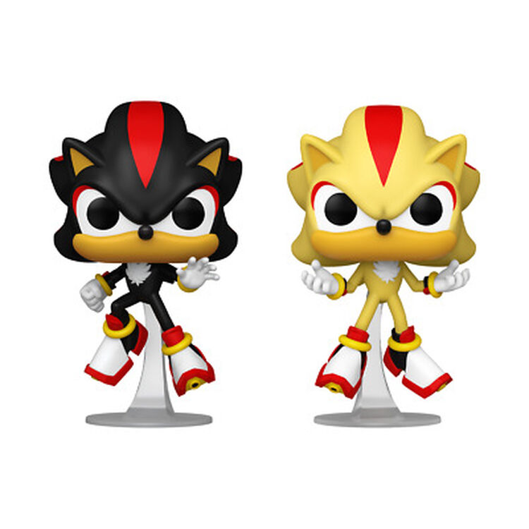 Product Funko Pop! 2-Pack Games: Sonic The Hedgehog Shadow & Syper Shadow (Glows in a Dark) (Special Edition) image