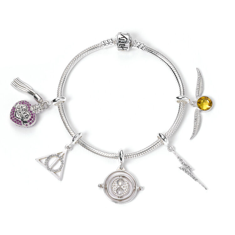Product Harry Potter Sterling Silver Charm Bracelet 18cm image