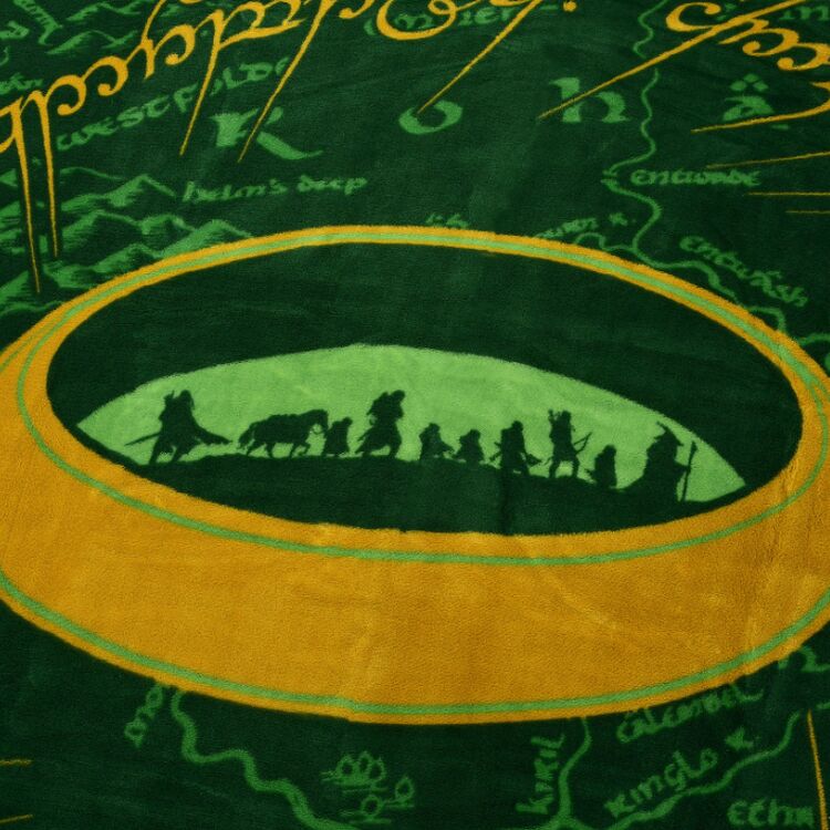Product Lord of the Rings Cozy Blanket "The One Ring" image